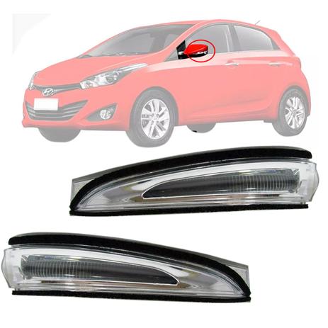 Par Pisca Seta Retrovisor HB20 HB20S HB20X 2012 2013 2014 2015 2016 2017 2018 Original (Hyundai) - Original hyundai Menor preço em Par Pisca Seta Retrovisor HB20 HB20S HB20X 2012 2013 2014 2015 2016 2017 2018 Original (Hyundai) - Original hyundai