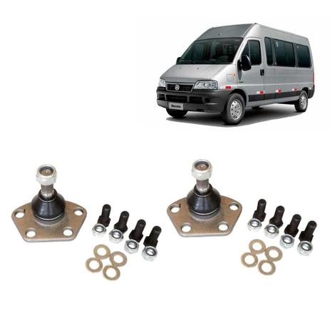 Par Pivô Suspensão Inferior LD/LE Jumper Ducato Aro 15 e Boxer - Perfect Menor preço em Par Pivô Suspensão Inferior LD/LE Jumper Ducato Aro 15 e Boxer - Perfect
