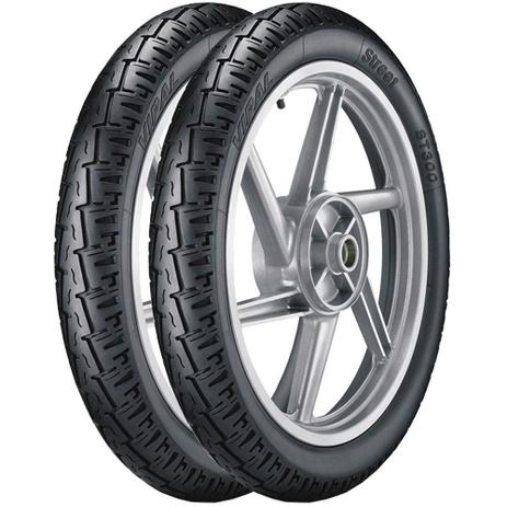 Par Pneu 100/90-18 + 90/90-18 St300 Traseiro Vipal Menor preço em Par Pneu 100/90-18 + 90/90-18 St300 Traseiro Vipal