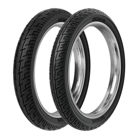Par Pneu Bis Pop 80/100-14 + 60/100-17 Bs32 Rinaldi é boa?