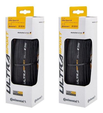 Par Pneu Continental Ultra Sport 700x28 Kevlar Menor preço em Par Pneu Continental Ultra Sport 700x28 Kevlar