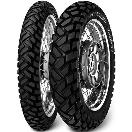 Par Pneu Nx 400i Falcon 130/80-17 + 90/90-21 Enduro 3 Sahara Metzeler Menor preço em Par Pneu Nx 400i Falcon 130/80-17 + 90/90-21 Enduro 3 Sahara Metzeler