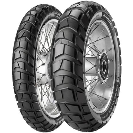Par Pneu Nx400i Falcon Xt660r 130/80-17 + 90/90-21 Karoo3 Metzeler Menor preço em Par Pneu Nx400i Falcon Xt660r 130/80-17 + 90/90-21 Karoo3 Metzeler