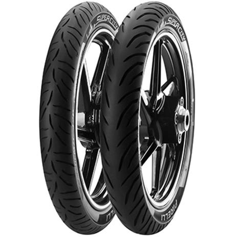 Par Pneu Pop Bis Balão 110/80-14 + 275-17 Super City Pirelli - Pirelli Moto Menor preço em Par Pneu Pop Bis Balão 110/80-14 + 275-17 Super City Pirelli - Pirelli Moto