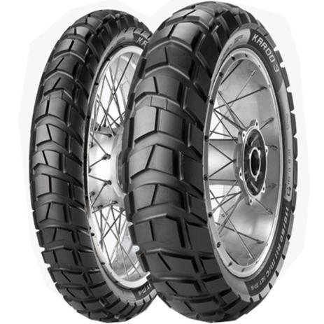 Par Pneu Tiger 800 Xc 90/90-21 + 150/70-17 Karoo 3 Metzeler é ruim? Par Pneu Tiger 800 Xc 90/90-21 + 150/70-17 Karoo 3 Metzeler é boa?