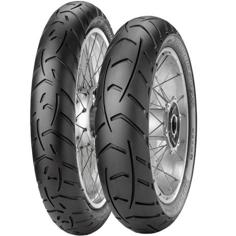 Par Pneu Tiger 800 Xc F 800 Gs 150/70r17 + 90/90-21 Tl Tourance Next Metzeler é boa?