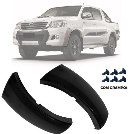 Par Ponteira Parachoque Dianteiro Hilux 2012 2013 2014 2015 2016 2017 2018 - Fitan Menor preço em Par Ponteira Parachoque Dianteiro Hilux 2012 2013 2014 2015 2016 2017 2018 - Fitan