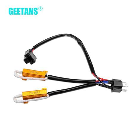 Par Resistores Canceller Canbus Super Led H4 Contra Erro 50w Menor preço em Par Resistores Canceller Canbus Super Led H4 Contra Erro 50w