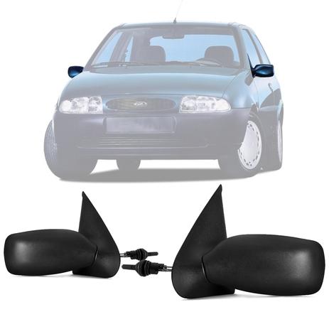 Par Retrovisor Fiesta 1996 1997 1998 1999 2000 2001 2002 Com Controle Manual - Retrovex Menor preço em Par Retrovisor Fiesta 1996 1997 1998 1999 2000 2001 2002 Com Controle Manual - Retrovex