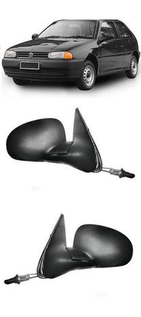 Par Retrovisor Gol Parati Saveiro G2 1996 1997 1998 1999 2 Portas Com Controle - Volkswagen Menor preço em Par Retrovisor Gol Parati Saveiro G2 1996 1997 1998 1999 2 Portas Com Controle - Volkswagen