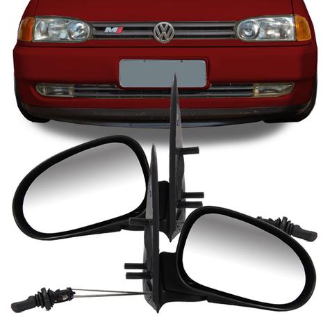 Par Retrovisor Gol Saveiro Parati Bola 95 96 97 98 99 Com Controle 04 Portas - Retrovex Menor preço em Par Retrovisor Gol Saveiro Parati Bola 95 96 97 98 99 Com Controle 04 Portas - Retrovex