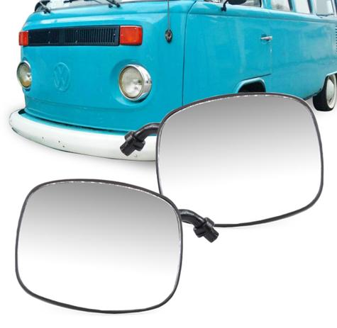 Par Retrovisor Kombi Clipper 1976 A 1996 Braco Zamak - Retrovex Menor preço em Par Retrovisor Kombi Clipper 1976 A 1996 Braco Zamak - Retrovex