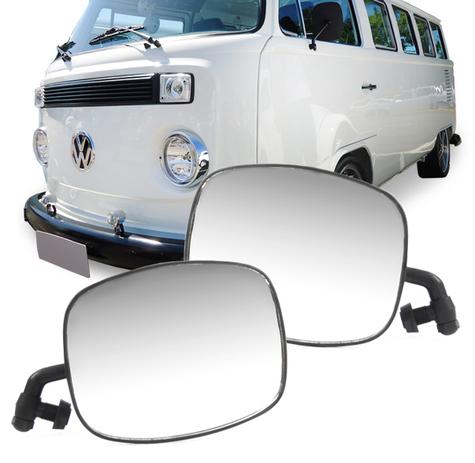 Par Retrovisor Kombi Clipper 1976 A 1996 - Retrovex Menor preço em Par Retrovisor Kombi Clipper 1976 A 1996 - Retrovex