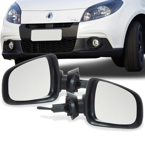 Par Retrovisor Logan Sandero 09 10 11 12 13 14 15 16 17 Com Controle - Retrovex Menor preço em Par Retrovisor Logan Sandero 09 10 11 12 13 14 15 16 17 Com Controle - Retrovex