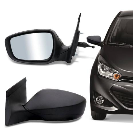 Par Retrovisor Manual HB20 Hatch HB20S 2012 2013 2014 2015 2016 Preto Controle - Prime Menor preço em Par Retrovisor Manual HB20 Hatch HB20S 2012 2013 2014 2015 2016 Preto Controle - Prime