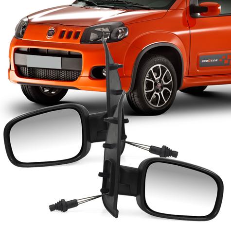 Par Retrovisor Novo Uno 10 11 12 13 14 15 Com Controle 02 Portas - Retrovex Menor preço em Par Retrovisor Novo Uno 10 11 12 13 14 15 Com Controle 02 Portas - Retrovex