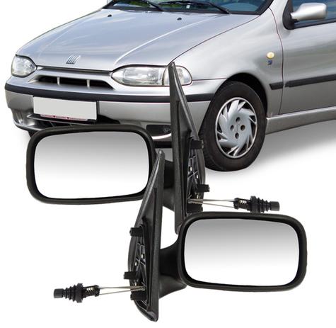 Par Retrovisor Palio Siena Weekend 96 97 98 99 00 Com Controle 04 Portas - Retrovex Menor preço em Par Retrovisor Palio Siena Weekend 96 97 98 99 00 Com Controle 04 Portas - Retrovex