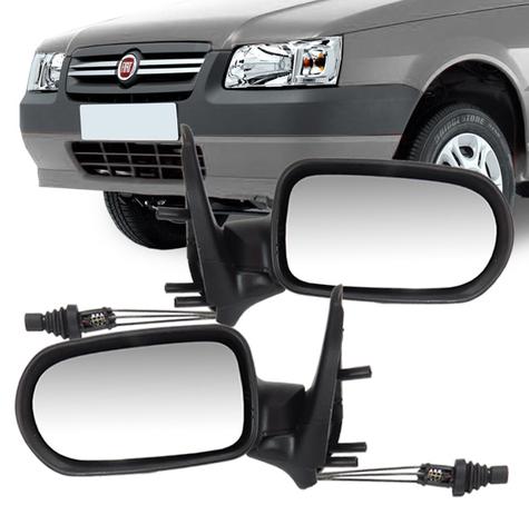 Par Retrovisor Uno Fire 06 07 08 09 10 11 12 13 14 Com Controle 04 Portas - Retrovex Menor preço em Par Retrovisor Uno Fire 06 07 08 09 10 11 12 13 14 Com Controle 04 Portas - Retrovex