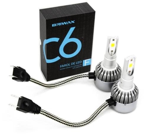 Par Super Lâmpada LED H7 36w 6000k Super Branca C6 Briwax BC-0064 - Morgadosp é boa?