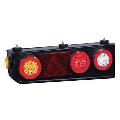 PAR Suporte lanterna traseira Halo light 24V com triângulo - Pradolux Menor preço em PAR Suporte lanterna traseira Halo light 24V com triângulo - Pradolux