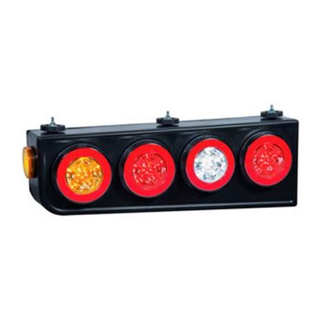 PAR Suporte lanterna traseira Halo light 24V para caminhões - Pradolux Menor preço em PAR Suporte lanterna traseira Halo light 24V para caminhões - Pradolux