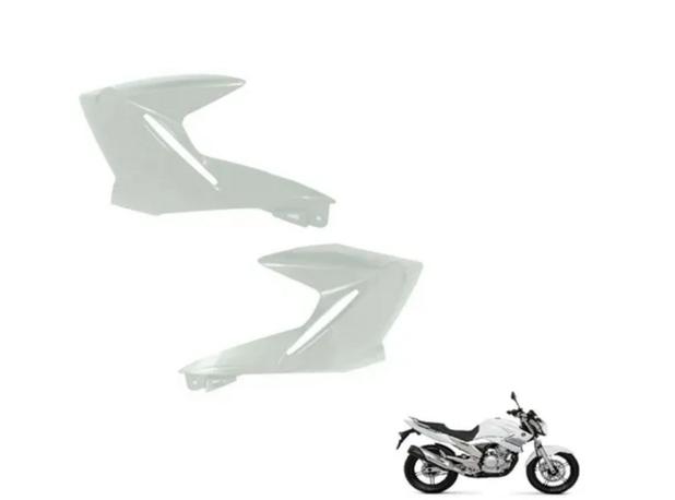 Par Tampa Lateral Aba Do Tanque Yamaha Fazer 250 Paramotos Menor preço em Par Tampa Lateral Aba Do Tanque Yamaha Fazer 250 Paramotos