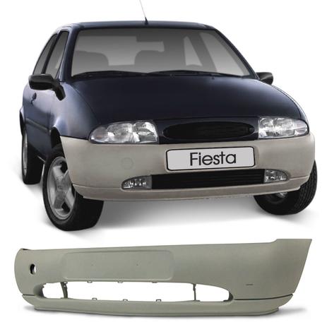 Para-Choque Dianteiro Fiesta Courier 1996 1997 1998 1999 Primer com Furo para Milha - Dts Menor preço em Para-Choque Dianteiro Fiesta Courier 1996 1997 1998 1999 Primer com Furo para Milha - Dts