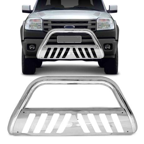 Para-choque Impulsão Quebra Mato Ranger 98 99 00 01 02 03 04 05 06 07 08 09 10 11 Cromado - Vf Menor preço em Para-choque Impulsão Quebra Mato Ranger 98 99 00 01 02 03 04 05 06 07 08 09 10 11 Cromado - Vf