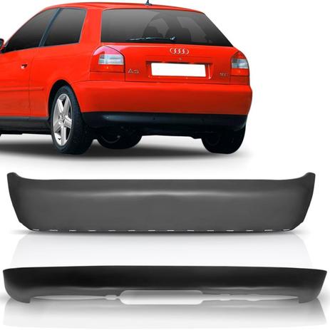 Parachoque Audi A3 2001 02 03 04 2005 Traseiro Com Spoiler - Sp acessórios Menor preço em Parachoque Audi A3 2001 02 03 04 2005 Traseiro Com Spoiler - Sp acessórios