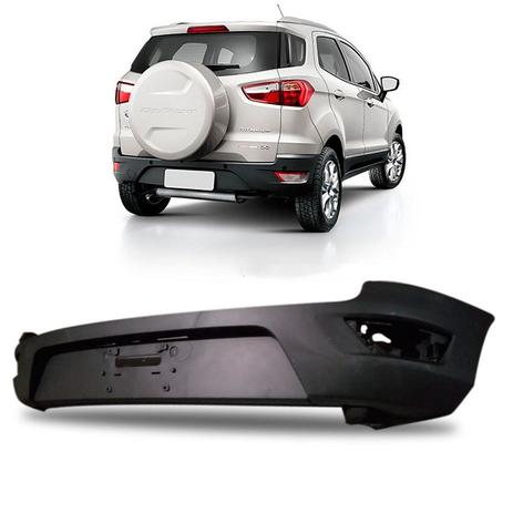 Parachoque traseiro ecosport 2017 a 2019 preto texturizado - Sp acessórios Menor preço em Parachoque traseiro ecosport 2017 a 2019 preto texturizado - Sp acessórios