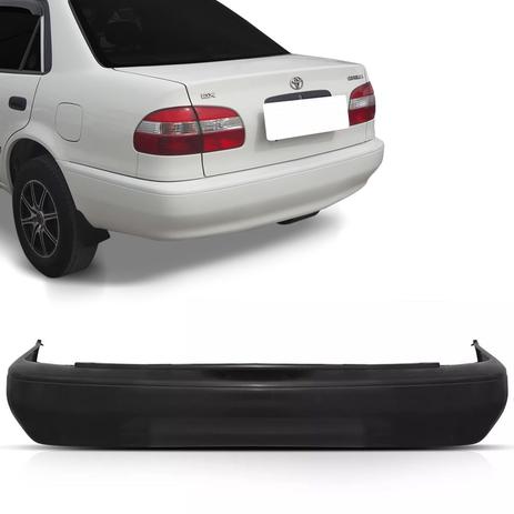 Parachoque Traseiro Toyota Corolla 1998 1999 2000 2001 2002 Preto - Sp acessórios Menor preço em Parachoque Traseiro Toyota Corolla 1998 1999 2000 2001 2002 Preto - Sp acessórios