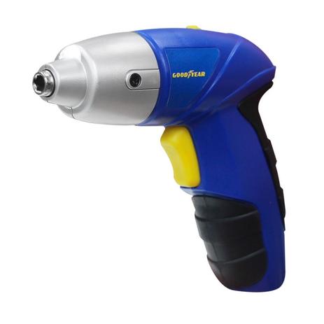 Parafusadeira 1/4 Bateria 4.8v Bivolt - Goodyear Menor preço em Parafusadeira 1/4 Bateria 4.8v Bivolt - Goodyear
