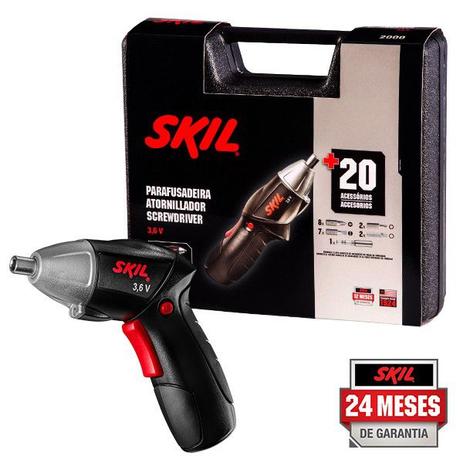 Parafusadeira A Bateria 3,6V C/ Kit E Maleta 220V - Skil é ruim? Parafusadeira A Bateria 3,6V C/ Kit E Maleta 220V - Skil é boa?