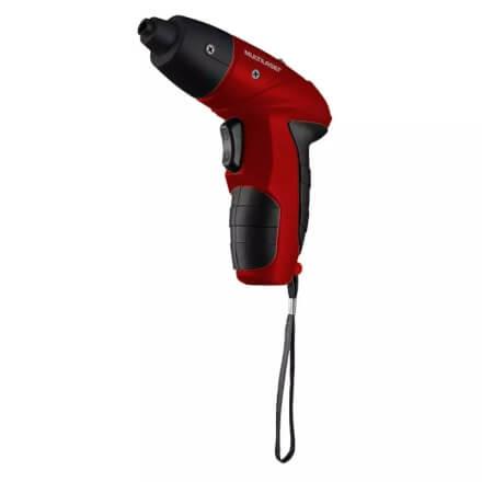 Parafusadeira Elétrica Recarregável Multilaser Bivolt - HO03 Menor preço em Parafusadeira Elétrica Recarregável Multilaser Bivolt - HO03