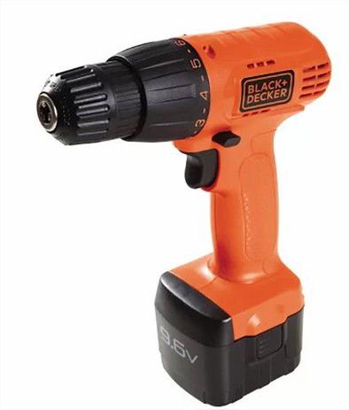 Parafusadeira/Furadeira a Bateria 9,6V Bivolt Black + Decker - Black decker Menor preço em Parafusadeira/Furadeira a Bateria 9,6V Bivolt Black + Decker - Black decker