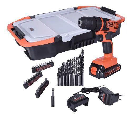 Parafusadeira furadeira com bateria 20v 1.5ah lítion ld120ka - black & decker Menor preço em Parafusadeira furadeira com bateria 20v 1.5ah lítion ld120ka - black & decker