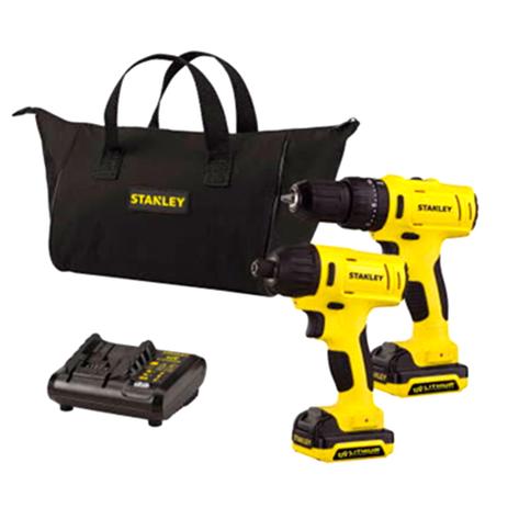 Parafusadeira / Furadeira com Bolsa Stanley SCHI12C2K-BR Menor preço em Parafusadeira / Furadeira com Bolsa Stanley SCHI12C2K-BR