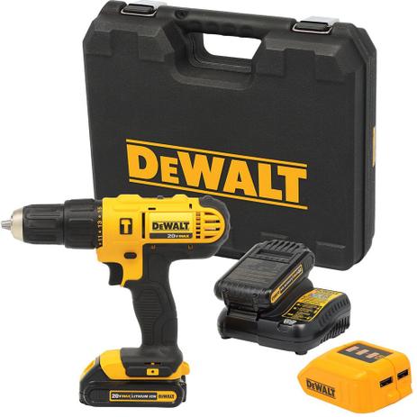Parafusadeira / Furadeira de Impacto 1/2” 20V Max Dewalt DCD776CH Menor preço em Parafusadeira / Furadeira de Impacto 1/2” 20V Max Dewalt DCD776CH