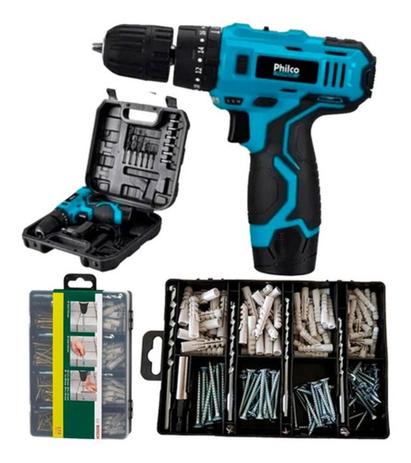 Parafusadeira/ Furadeira De Impacto + Kit Bosch Profissional Bivolt - Philco Menor preço em Parafusadeira/ Furadeira De Impacto + Kit Bosch Profissional Bivolt - Philco