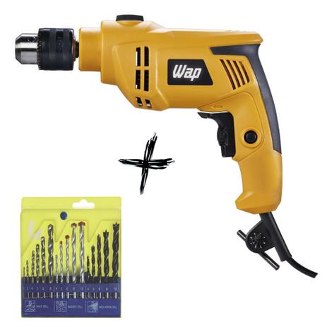 Parafusadeira Furadeira de Impacto Wap EFI 600 com Kit 16 Brocas 110V é ruim? Parafusadeira Furadeira de Impacto Wap EFI 600 com Kit 16 Brocas 110V é boa?