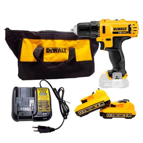 Parafusadeira Furadeira Dewalt 12v 2 Bat Bolsa Dcd710d2-br Menor preço em Parafusadeira Furadeira Dewalt 12v 2 Bat Bolsa Dcd710d2-br
