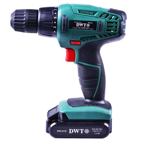 Parafusadeira Furadeira DWT a Bateria PFD-18 18V Bivolt com Maleta Menor preço em Parafusadeira Furadeira DWT a Bateria PFD-18 18V Bivolt com Maleta