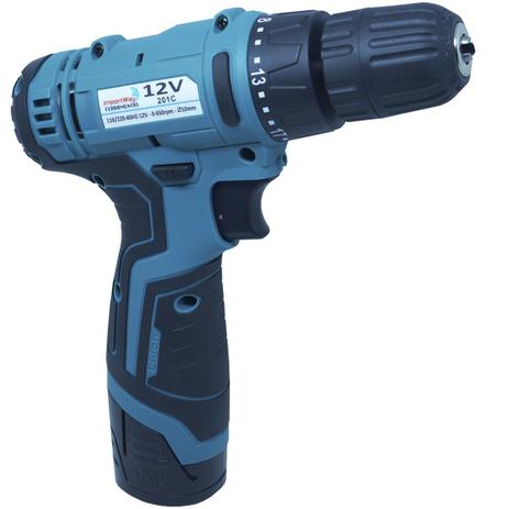 Parafusadeira Furadeira Elétrica Sem Fio Bateria 12V Recarregável Maleta Importway IWFP-012B Bivolt Menor preço em Parafusadeira Furadeira Elétrica Sem Fio Bateria 12V Recarregável Maleta Importway IWFP-012B Bivolt