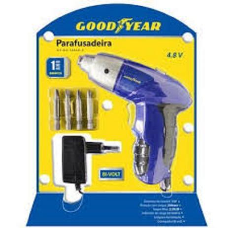 Parafusadeira Goodyear 4.8v Sem Fio Bivolt Menor preço em Parafusadeira Goodyear 4.8v Sem Fio Bivolt