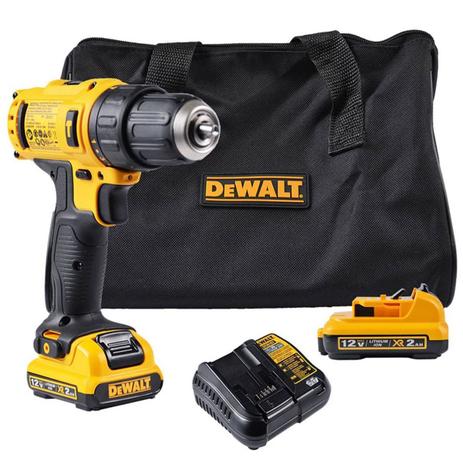 Parafusadeira impacto 3/8 12v 2 baterias bivolt + bolsa - Dewalt é boa?