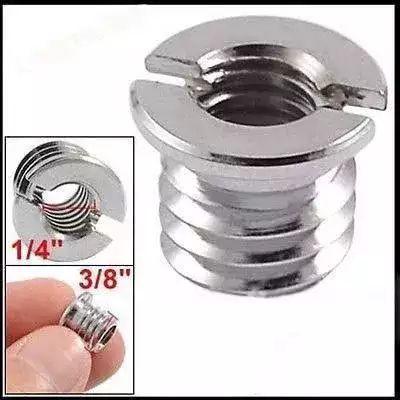 Parafuso Adaptador De Rosca 1/4 Para 3/8 Para Monopé E Tripé - Oem Menor preço em Parafuso Adaptador De Rosca 1/4 Para 3/8 Para Monopé E Tripé - Oem