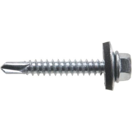 Parafuso autobrocante sextavado 5,5 mm x 1.1/2” com 100 peças - Vonder Menor preço em Parafuso autobrocante sextavado 5,5 mm x 1.1/2” com 100 peças - Vonder