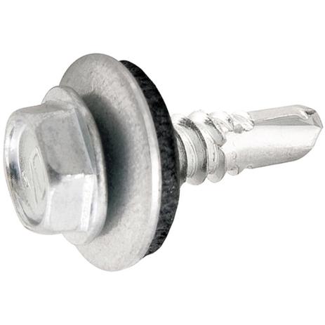 Parafuso autobrocante sextavado 5,5 mm x 7/8 com 100 peças - Vonder Menor preço em Parafuso autobrocante sextavado 5,5 mm x 7/8 com 100 peças - Vonder