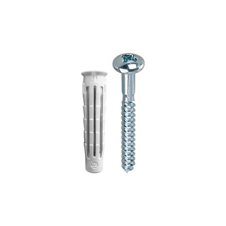 Parafuso Cabeça Panela Bemfixa 6mm com Bucha Universal 4 peças Menor preço em Parafuso Cabeça Panela Bemfixa 6mm com Bucha Universal 4 peças
