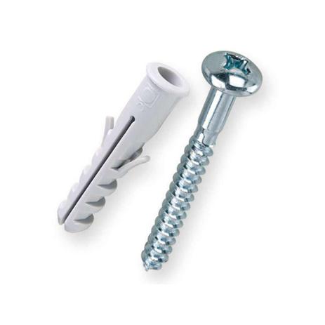 Parafuso Cabeça Panela Bemfixa 7mm com Bucha Nylon para Philips Menor preço em Parafuso Cabeça Panela Bemfixa 7mm com Bucha Nylon para Philips